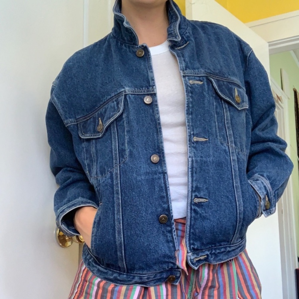Vintage Liz Claiborne Oversized Denim Jacket